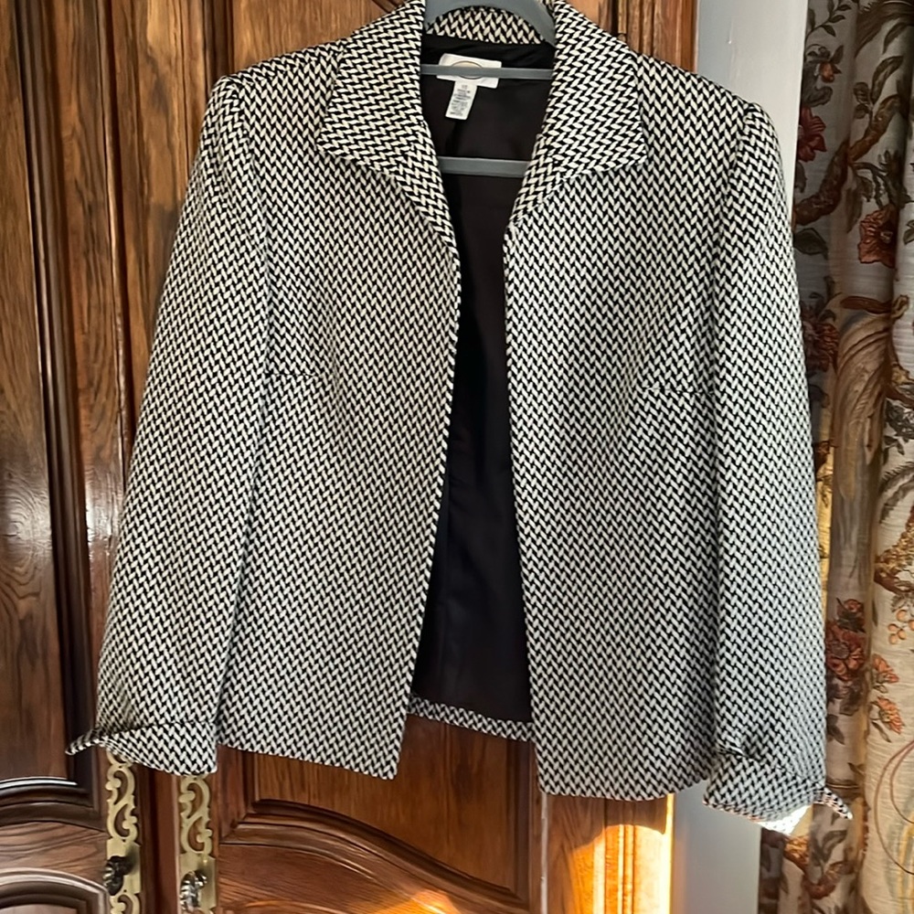 Talbots Herringbone Jacket.